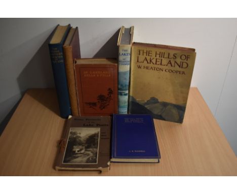 Local History and related. A small selection. Includes; W. Heaton Cooper - The Lakes, 1970 2nd edition, signed; Edmund Bogg's