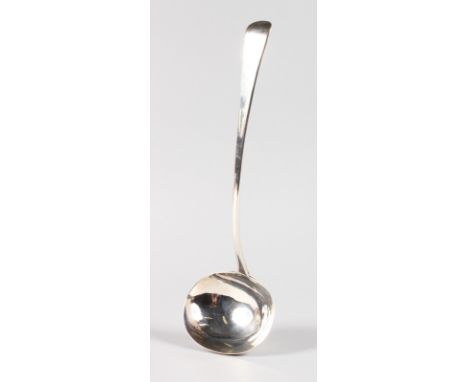 A GEORGE III SOUP LADLE. London 1808.