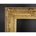 19th Century European School. A Composition Frame, with swept centres and corners, 22" x 18.5".