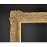 20th Century English School. A Gilt swept Composition Frame, 39" x 29".