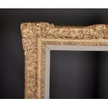 19th Century French School. A Louis Style Frame, with swept centres and corners, 27.5" x 23.25".