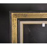 20th Century English School. A Black and Gold Painted Frame, 23.75" x 17.25".