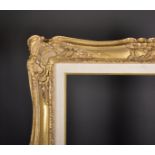 20th Century American School. A Gilt Composition Frame, with swept and pierced centres and