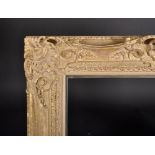 20th Century English School. A Louis Style Composition Frame, with swept and pierced centres and