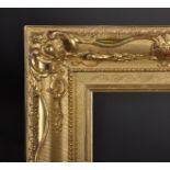 19th Century American School. A Swept and Pierced, Gilt Composition Frame, 11" x 8.65".