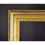 19th Century English School. A Hollow Gilt Frame, 32" x 29.25".