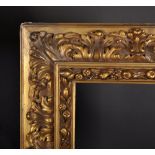 19th Century Continental School. An Ornate Gilt Composition Frame, 15" x 12".