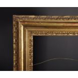 18th Century Italian School. A Carved Giltwood Frame, 19.5" x 13".