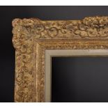 19th Century French School. A Louis Style Frame, with swept centres and corners, 14" x 11".