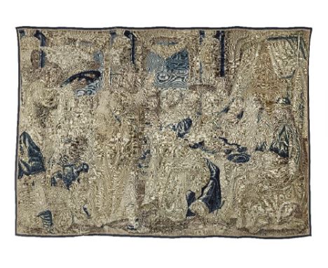 A Flemish Biblical tapestryCirca 1680, probably Antwerp or BrusselsWoven in wools and silks, depicting the Story of Samson, t