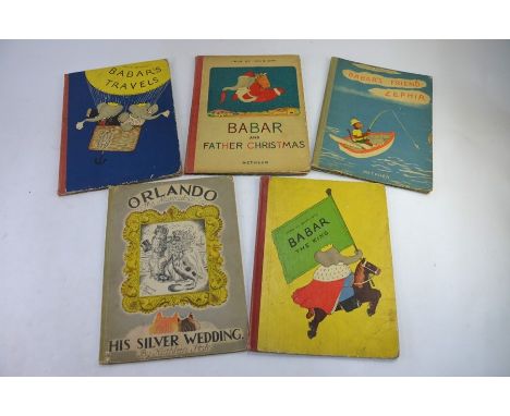 De Brunhoff, Jean, Babar's Travels 4th 1945, Babar the King 3rd 1945, Babar and Father Christmas 3rd 1947, Babar's Friend Zep