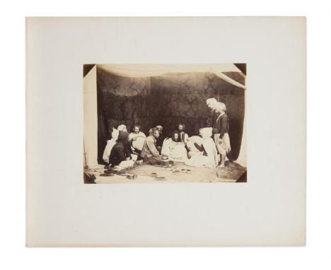 FELIX JACQUES ANTOINE MOULIN (FRENCH, 1802-1875 FOLLOWERS OF SIDIMOHAMMED BEN AISSA, NORTH AFRICA, CIRCA 1870 Albumen print  