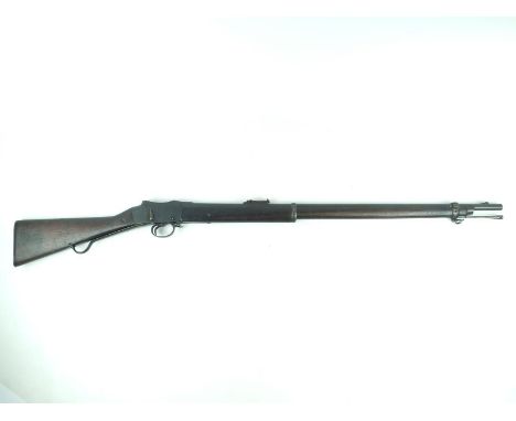 A .577/450 obsolete calibre MKIV Martini Henry service rifle, 32.5inch sighted barrel fitted with ramp and ladder rear sights