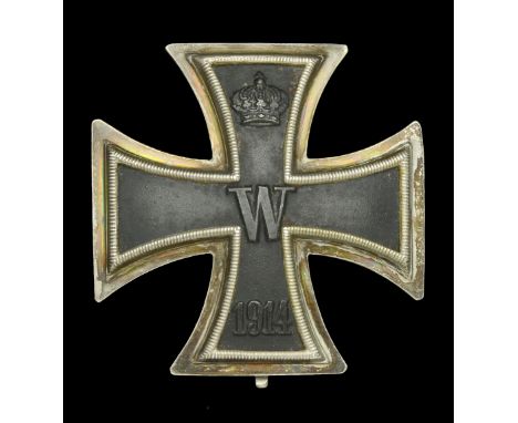 Germany, Prussia, Iron Cross 1914, First Class breast badge, of convex construction, silver marked ‘800’ to reverse, nearly e