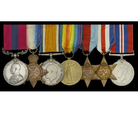 A scarce Great War ‘Western Front’ D.C.M. group of seven awarded to Private A. Whitear, 1st Battalion, West Riding Regiment, 