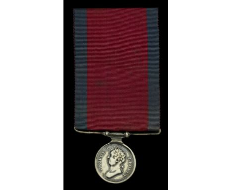 Miniature Medal: Waterloo 1815, 20mm, silver, of contemporary manufacture struck on a thinner than usual flan, with wide stra