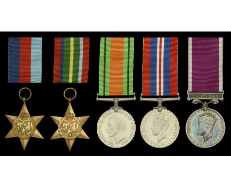 Five: Lance Sergeant W. G. Viggars, Royal Engineers, who was captured and taken prisoner of war at the Fall of Hong Kong in D
