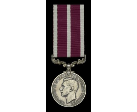 Army Meritorious Service Medal, G.VI.R., 3rd issue (5820317 W.O. Cl. 2. W. Maple. Suffolk. R.) very fine £60-£80