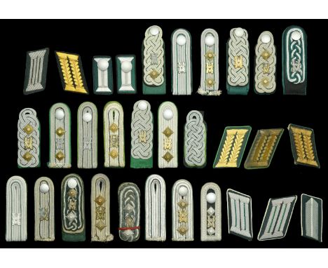 German Second World War Third Reich and Administration Officials Insignia. A miscellaneous selection, comprising 6 mixed shou