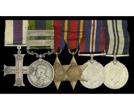 A very fine Second War 1945 ‘Burma operations’ Immediate M.C. group of six awarded to Subadar Lall Badshah, 5th Battalion, K.