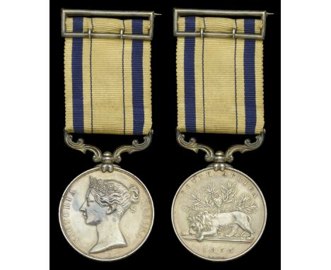 A rare and well-documented ‘War of the Axe’ South Africa Medal 1834-53 awarded to Major General E. J. Dickson, 91st Highlande