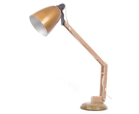 Habitat - Terence Conran - A retro mid 20th century 1960s Maclamp anglepoise lamps by Terence Conran for Habitat. The lamp ha