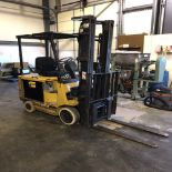 Caterpillar Fork Lift, Model #2EC18, S/N #A2EC1-61702, 3500 Lbs Capacity Lift, 2357 Hours