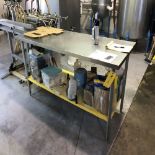 Stainless Steel Shop Table, Rigging Price: $40