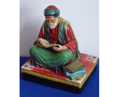 Reginald Johnson ('Reg' Johnson, born 1909); an early to mid 20th century ceramic figure, Tunisian Scholar at Law, titled and