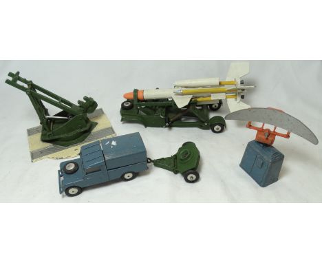 CORGI GIFT SET 4 BRISTOL FERRANTI BLOODHOUND MISSILE SET + RADAR 