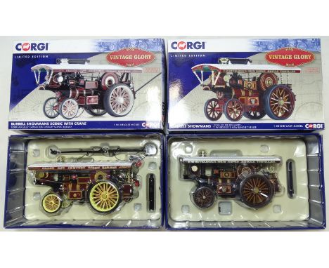 2 BOXED CORGI VINTAGE GLORY BURRELL SHOWMANS LORD LASCELLS + KING OF BELGIANS 