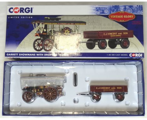 BOXED CORGI VINTAGE GLORY GARRETT SHOWMANS 'CORNISHMAN' 