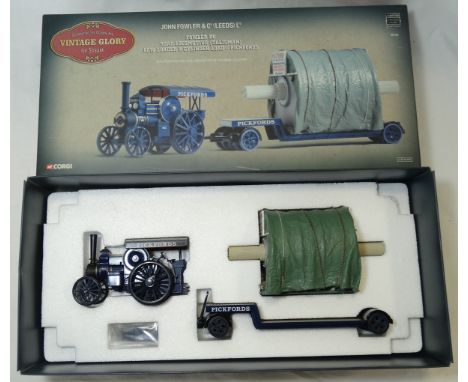 BOXED CORGI JOHN FOWLER & CO (LEEDS) LTD B6 ROAD LOCO TALISMAN LOW LOADER + CYLINDER PICKFORDS 