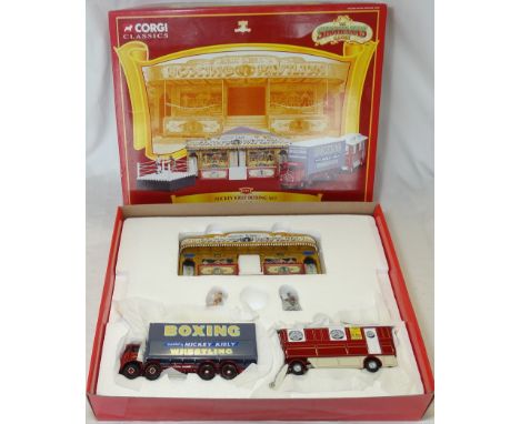 BOXED CORGI CLASSIC SHOWMANS RANGE 31012 MICKEY KIELY BOXING SET 