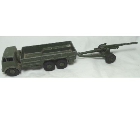DINKY 10TN ARMY TRUCK & GUN 