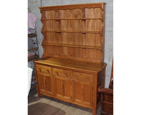 An Ercol dresser.  Condition - good, general wear only.