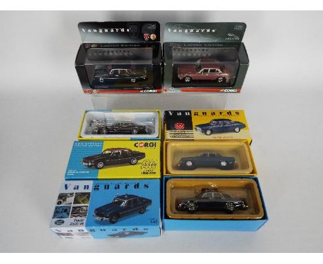 Lledo Corgi Vanguards, Corgi  - Five mainly Limited Edition boxed 1:43 scale diecast model cars. Lot consists of VA06501 Mert