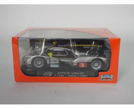 Slot - A Slot.it  model Audi R18 TDI - Le Mans 2011. R. Capelllo, T. Kristensen, A. McNish CA24c. In mint condition, in mint 