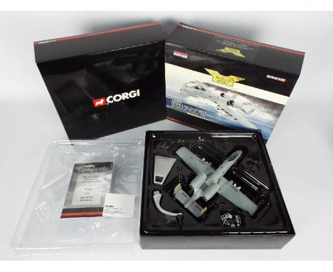 Corgi Aviation Archive - A boxed 1:72 scale Limited Edition Corgi AA38001 Fairchild A-10A Thunderbolt II USAF, 81st Fighter S