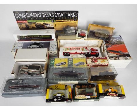 Matchbox, Atlas Editions; Corgi, DeAgostini , Anso, Other - A mixed collection of boxed diecast and static models. Lot includ