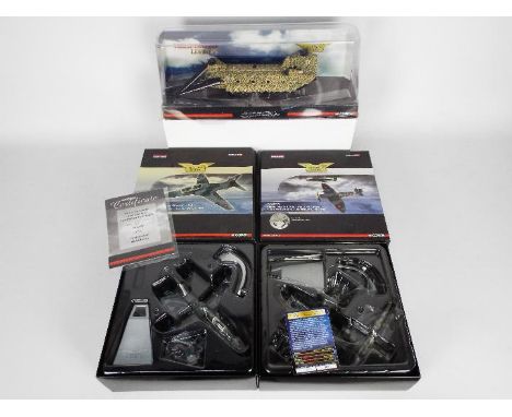 Corgi Aviation Archive - Three boxed diecast model aircraft in 1:72 scale from Corgi AA. Lot includes AA34209 'Helicopter Leg