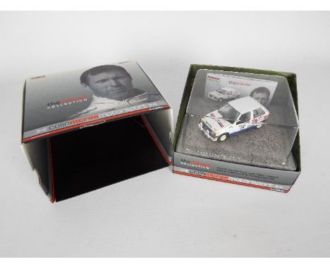Corgi Vanguards - Colin McRae - A boxed Vauxhall Nova Sport Colin McRae edition # VA11401. The car appears Mint in a Very Goo