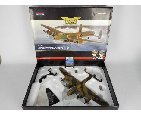 Corgi Aviation Archive - A boxed 1:72 scale Limited Edition Corgi AA32616 Lancaster B1 Day Bomber (Grand Slam) - 617 Sqn Y Z-