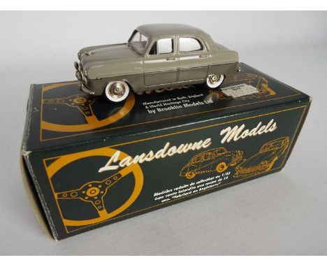 Lansdowne Models - A boxed 1:34 scale white metal 1954 Ford Zephyr Zodiac # LDM7. The model appears in Mint condition in a Go