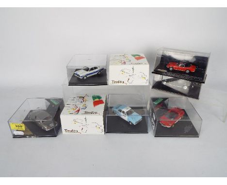 Trofeu, Vitesse, Other - Six boxed diecast 1:43 scale model vehicles. Lot includes Trofeu #51 Ford Escort RS2000 (White); Vit