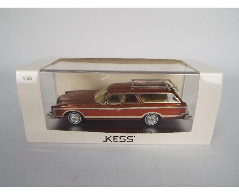 KESS - A boxed Limited Edition 1:43 scale resin Ford Country Squire. This rare and high quality model is one of a limited run