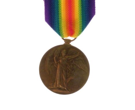 First World War South Africa Victory Medal 1914-18 awarded to SPR F Whatmore of the Sarods, on ribbon  