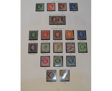 Stamps - Six large albums plus several smaller to include; Victorian Penny Reds (stuck down) to Queen Elizabeth across two al