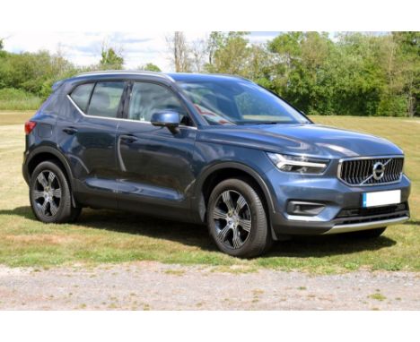 Offered for auction on the instructions of the Executors – 2019 Volvo XC40 FWD Auto 2.0 diesel D3 Inscription, five door, Gea