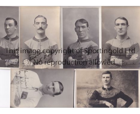 BRADFORD CITY 1911 FA CUP WINNERS / AUTOGRAPHS        Ten signed portrait postcards of players who played in the Final and Re